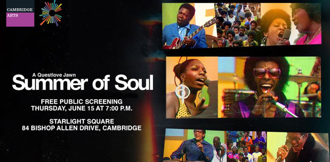 'Summer Of Soul' Free Screening  June 15 At Starlight Square.