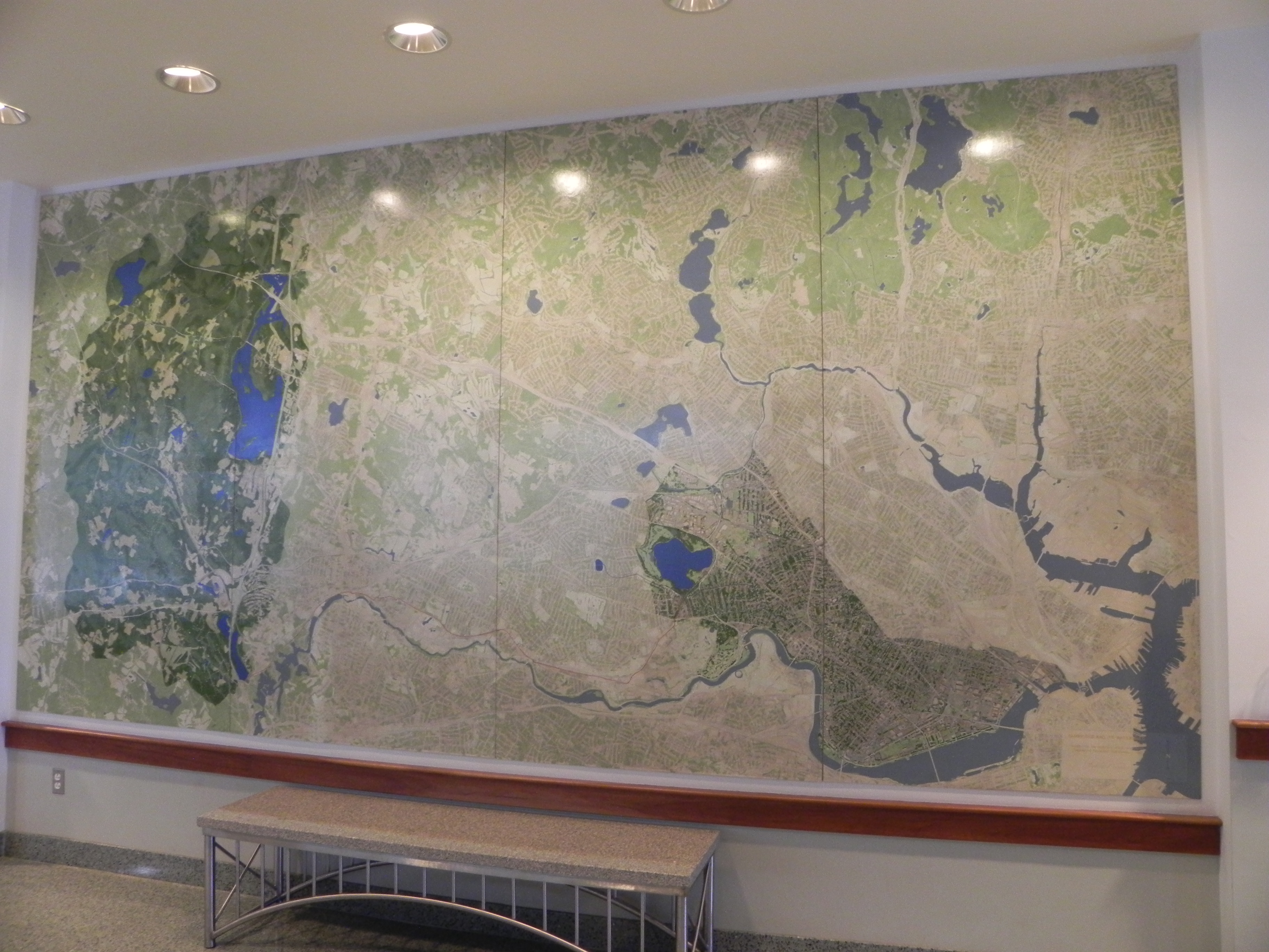 Cambridge and its Watershed, photo from the city's open data
