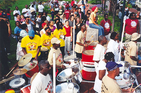 Cambridge Carnival Youth Steel Orchestra.