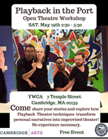 Playback in the Port theater workshop