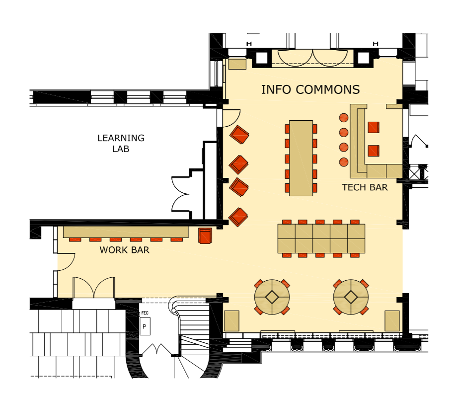 CPL Tech Bar Floor Plan