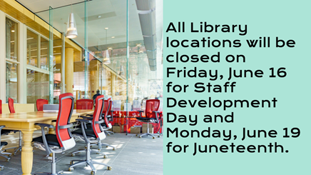 June Library Closure