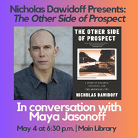 Event image for Nicholas Dawidoff Presents: The Other Side of Prospect A Story of Violence, Injustice, and the American City