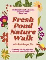 Event image for Fresh Pond Nature Walk (Collins)