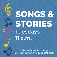 Event image for Songs and Stories (Valente)