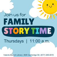 Event image for Story Time (Valente)