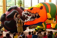 Event image for Summer Reading: Dinoman presents "Dinosaurs!" (Central Square)