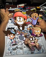 Event image for Summer Reading: Comic Book Workshop with LJ Baptiste (O'Connell)