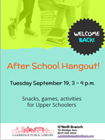 Event image for After School Hangout (O'Neill)