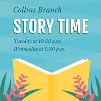 Event image for [CANCELED] Evening Family Story Time (Collins)