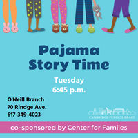 Event image for Summer Reading: Pajama Story Time (O'Neill)