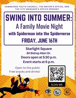 Event image for Swing into Summer: Family Movie Night