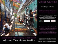 Event image for Above the Free Walls Documentary Film Screening and Discussion