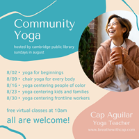Event image for Community Yoga with Cap Aguilar