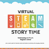 Event image for Virtual STEAM Story Time: Observing Nature