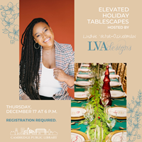 Event image for Elevated Holiday Tablescapes with LVA Designs