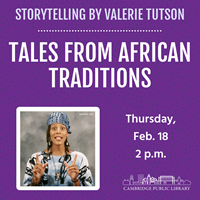 Event image for Vacation Week Program: Tales from African Traditions