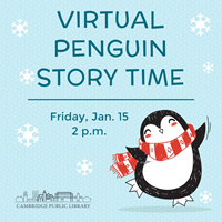 Event image for Virtual Penguin Story Time