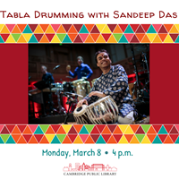 Event image for Tabla Drumming with Sandeep Das