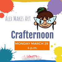 Event image for Crafternoon with Alex Makes Art