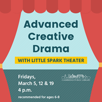 Event image for Advanced Creative Drama with Little Spark Theater