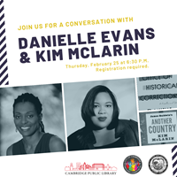 Event image for Black History Month Featured Event: Celebrated Author Danielle Evans in Conversation with Kim McLarin