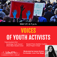 Event image for Voices of Youth Activists