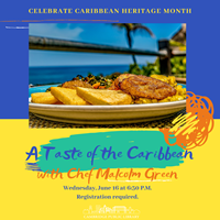 Event image for A Taste of the Caribbean with Chef Malcolm Green