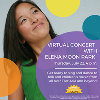 Event image for Summer Reading: Concert with Elena Moon Park (Virtual)