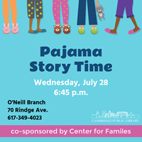 Event image for Pajama Story Time (O'Neill)