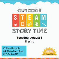 Event image for STEAM Story Time (Collins)