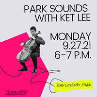 Event image for PARK SOUNDS with Kett Lee (Main)