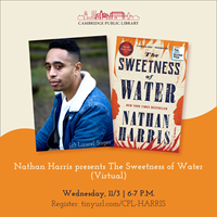 Event image for The Writing Process with Nathan Harris in conversation with Jason Brown (Virtual)