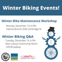 Event image for Postponed: Winter Biking Q&A