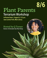 Event image for Plant Parents: Terrarium Workshop