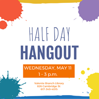 Event image for Half-Day Hangout (Valente)