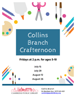 Event image for Summer Reading: Crafternoon (Collins)