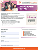 Event image for Mental Health First Aid Training