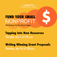 Event image for Fund Your Small Nonprofit: Tapping Into New Resources
