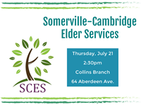 Event image for Somerville-Cambridge Elder Services (Collins)