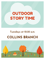 Event image for INDOOR Story Time (Collins)
