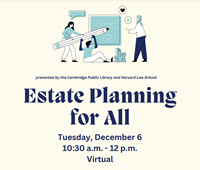 Event image for Estate Planning for All (Virtual)