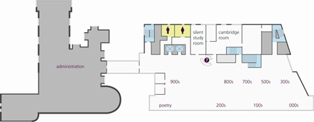 Second floor layout of CPL