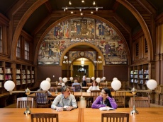 small photo of the reading room