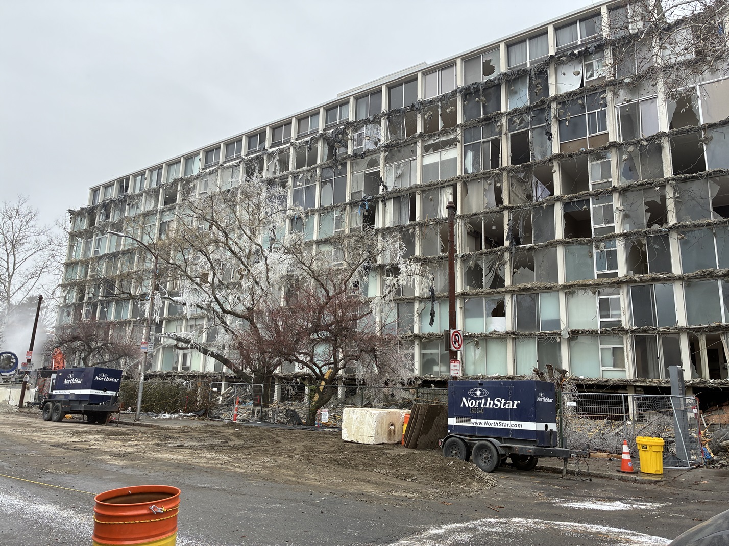 Demolition Progress Week of December 22, 2025