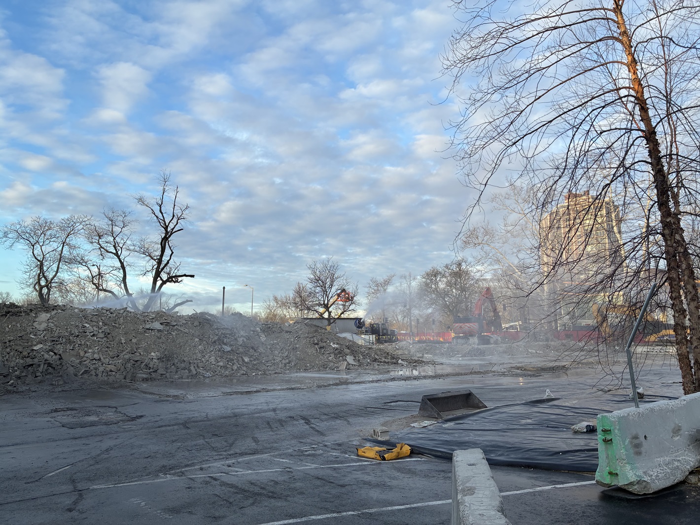 Demolition photographs for week of March 16, 2026