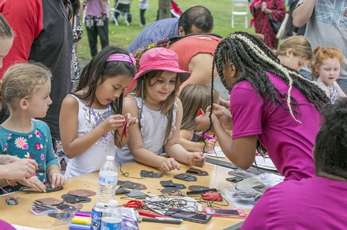 Danehy Park Family Day Arts & Crafts. Photo: Kyle Klein