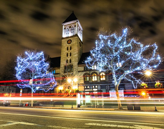 City Hall Holiday Lights