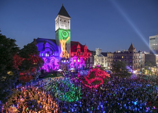 City Dance Party by Kyle Klein