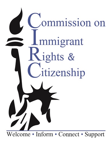 Commission on Immigrant Rights & Citizenship Logo